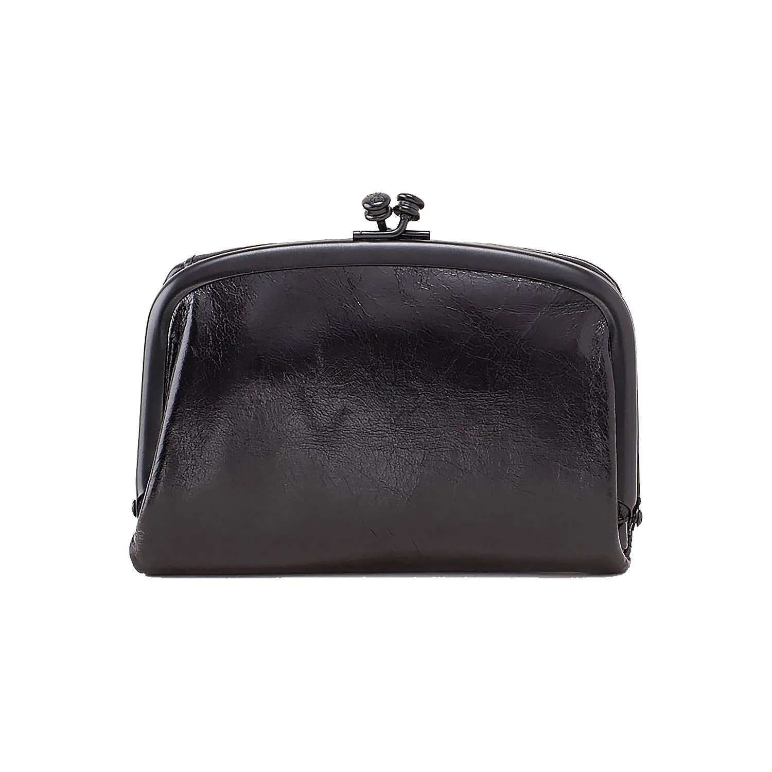Women's Hobo Aura Black Vintage Leather