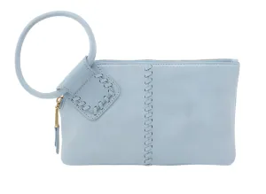 WOMEN'S HOBO SABLE WRISTLET | SKY BUFFED LEATHER