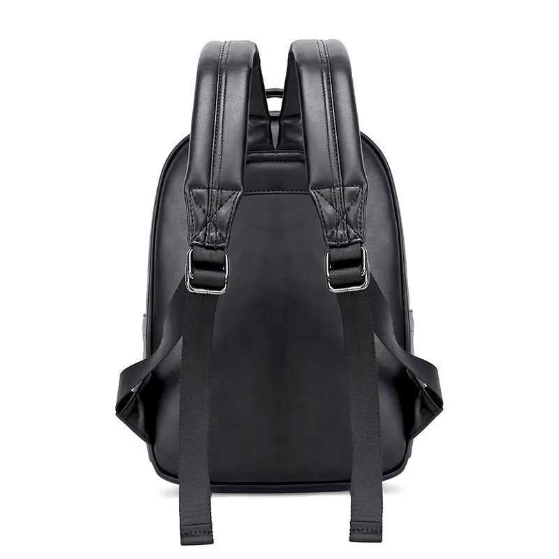 Woowooh 3D PU Leather Punk Embossed Rhino Backpack