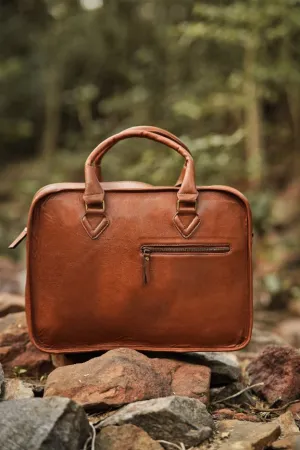 Zeus Leather Laptop Bag