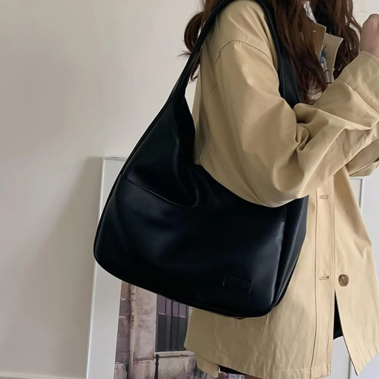 Zoe™ | Leather Hobo Bag
